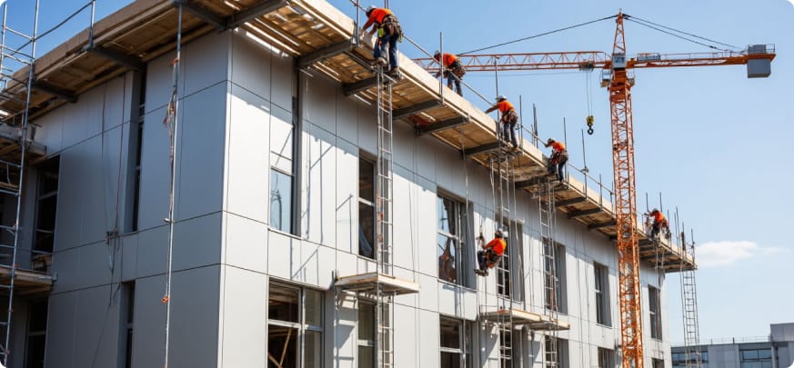 Контекстная реклама для фасадных и кровельных работ