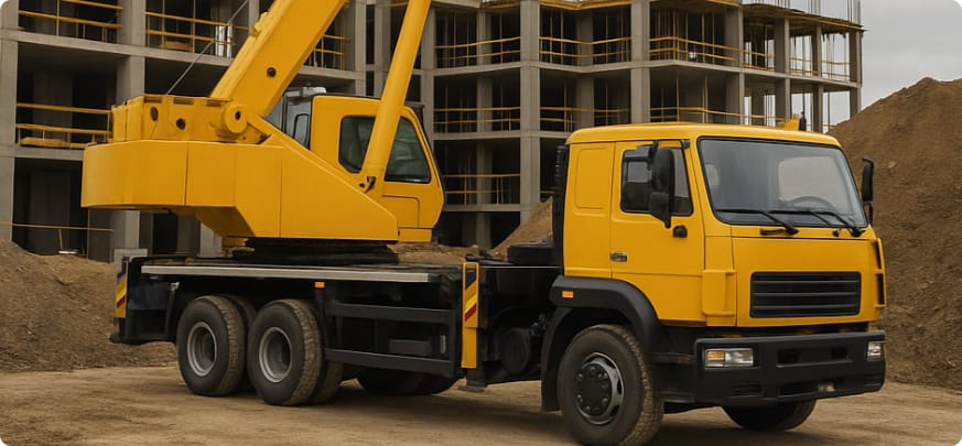 Аренда автокрана: в каких случаях не обойтись без него