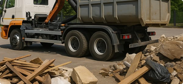 Вывоз крупногабаритного мусора: особенности и техника