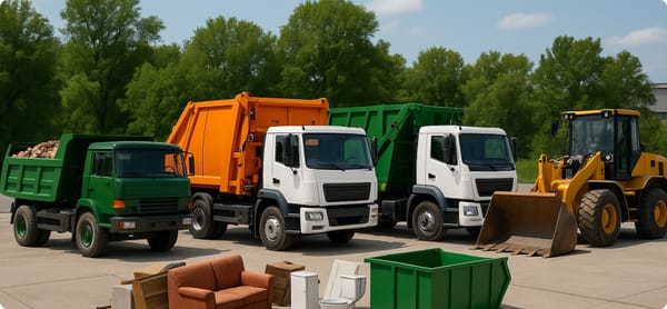 Как выбрать технику для вывоза мусора: советы для подрядчиков
