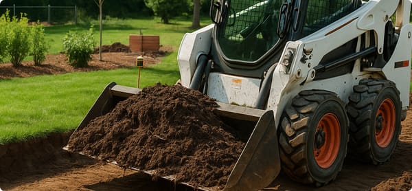 Мини-погрузчики для озеленения: ускорение работ на любом участке