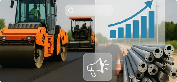 Привлечение заявок для дорожного строительства